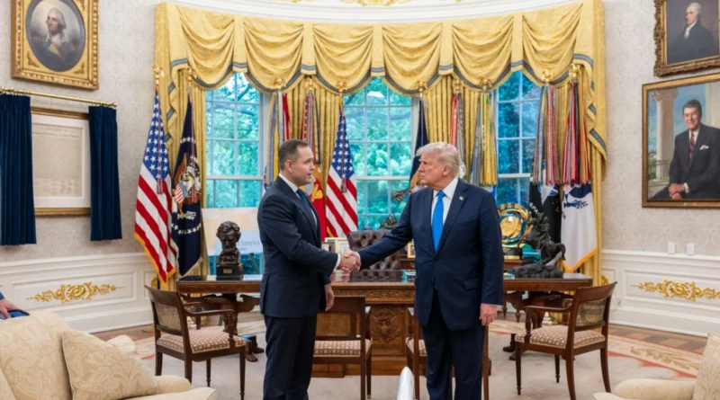 Трамп проведе розмову з президентом Польщі Навроцьким після російських атак