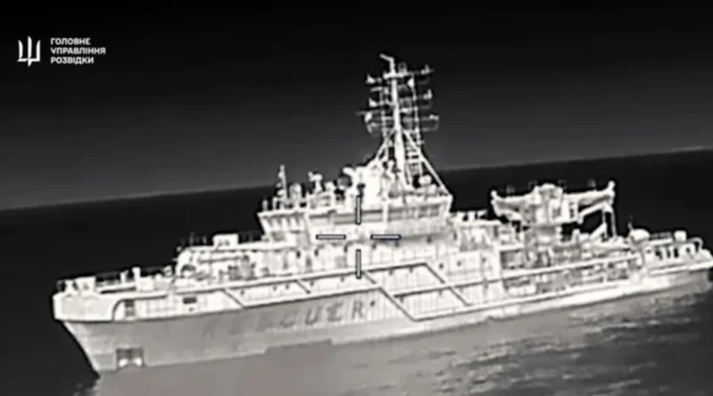 Український БПЛА вивів з ладу російський корабель вартістю 60 мільйонів доларів: відео