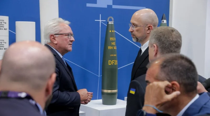 Україна виділила землю для будівництва заводу Rheinmetall з виробництва снарядів - Шмигаль