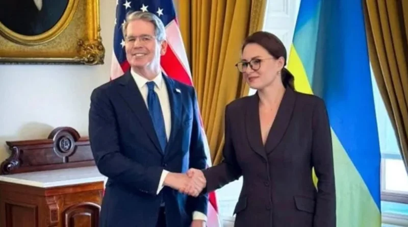 Міністр фінансів США зустрівся із Свириденко: наголосив на необхідності посилення тиску на рф і не тільки