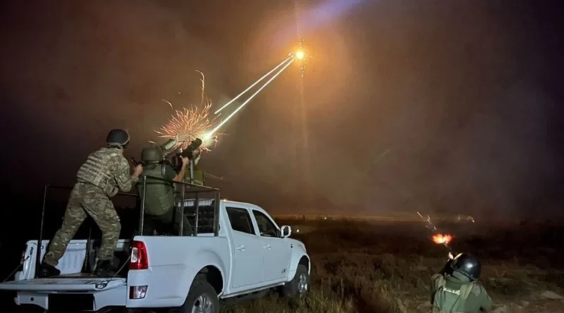 росія атакує Київську область БпЛА: працює ППО