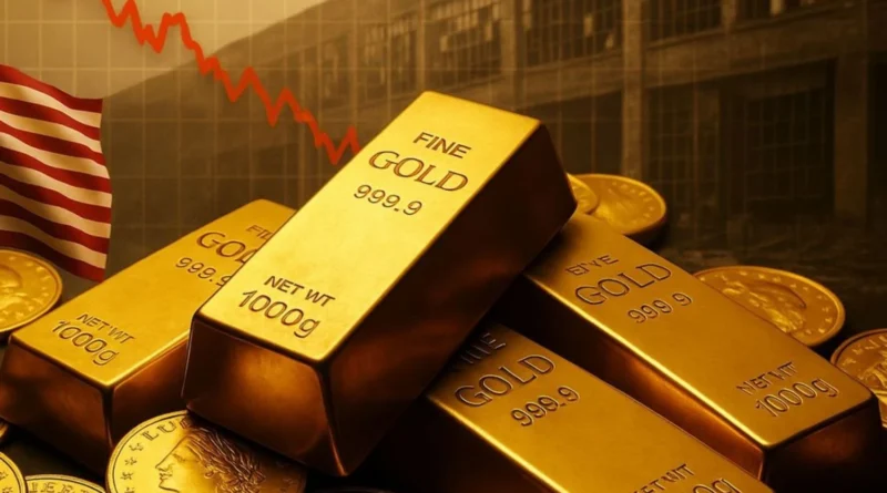 Ціни на золото демонструють перше тижневе падіння після рекордних максимумів
