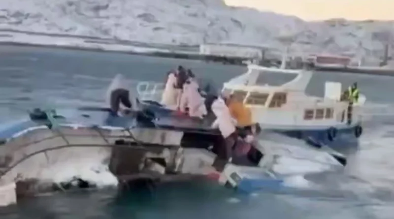 У рф затонув човен із туристами під час туру до китів