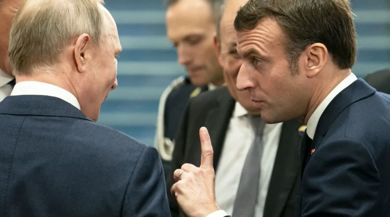 Єлисейський палац схвалив пропозицію путіна щодо діалогу з Макроном