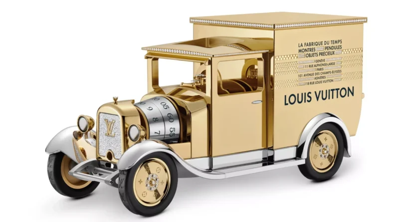 Louis Vuitton представив настільний годинник-вантажівку за 650 тисяч євро