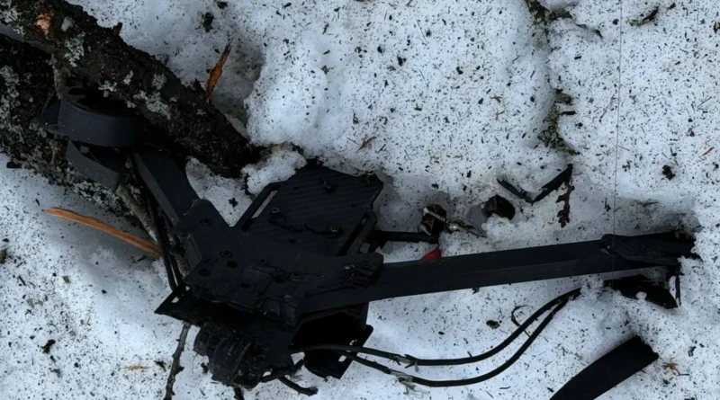 У Харкові вперше зафіксовано застосування FPV-дрона на оптоволокні