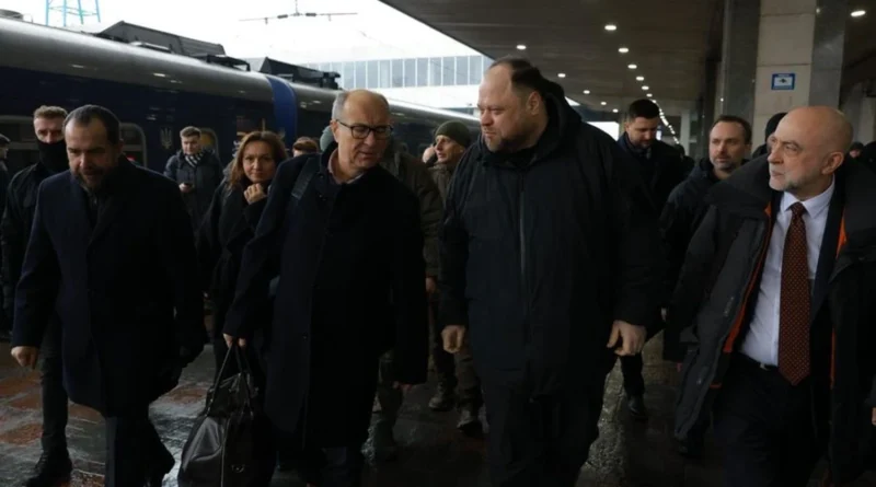 Маршалок Сейму Польщі Чажастий прибув з першим візитом до Києва