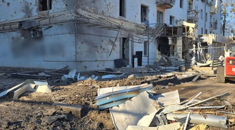 рф скинула чотири 250-кілограмові авіабомби на центр Краматорська