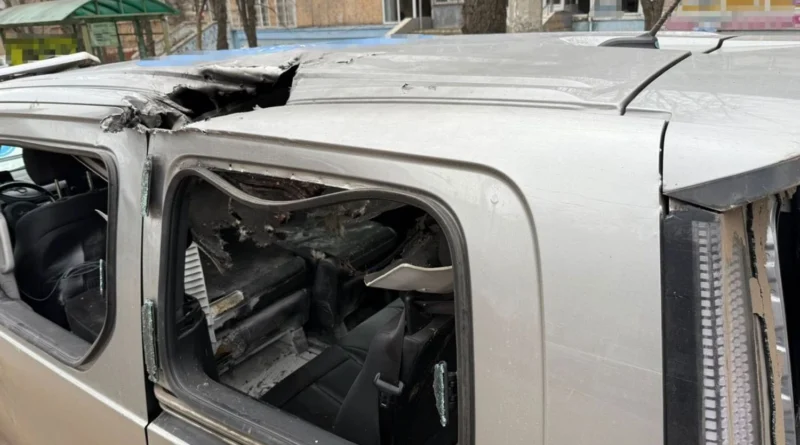 Російський дрон атакував евакуаційне авто на Донеччині, є загиблі і поранені