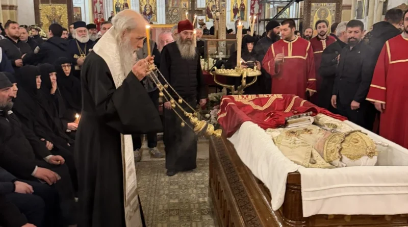 Не лише спецпредставник путіна - на прощанні з патріархом Грузії побував митрополит УПЦ МП