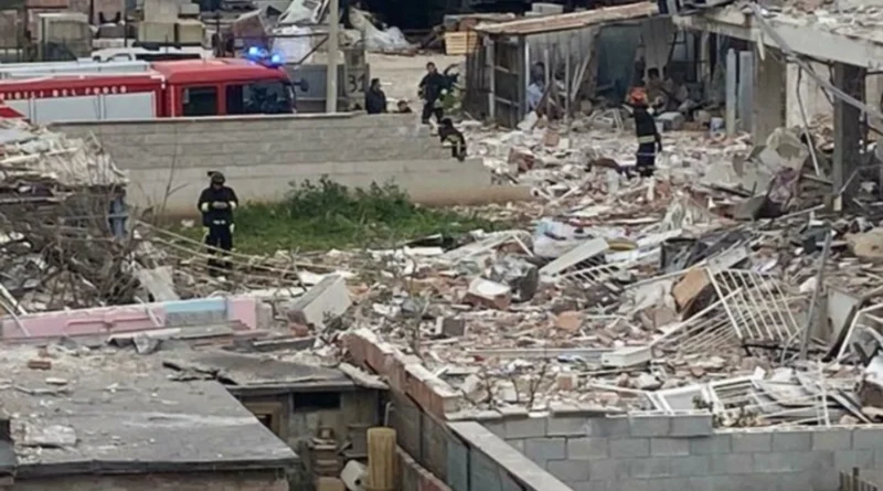 Потужний вибух біля Риму зруйнував будинки є тяжко поранені