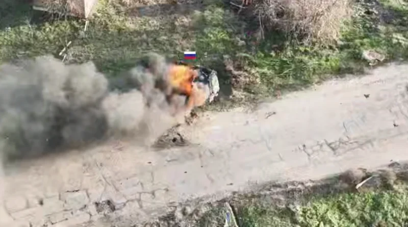 ВМС України знищили російський УАЗ разом із екіпажем на фронті - відео