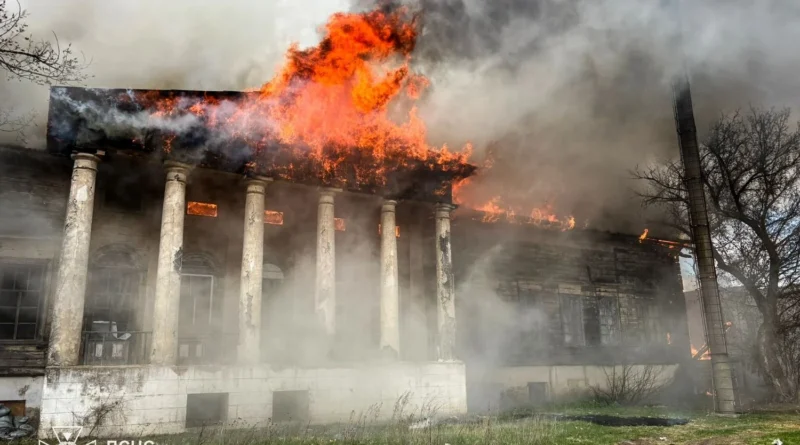 російські окупанти завдали удару по культурній спадщині Харківщини XIX століття