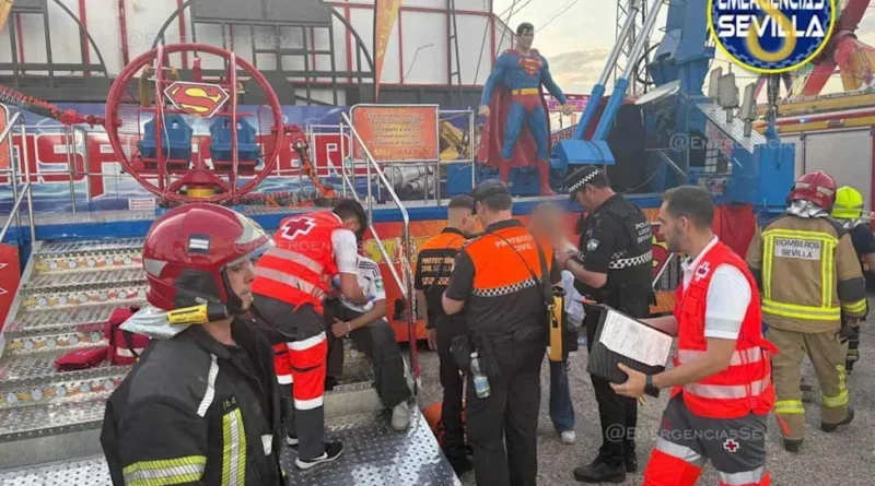 У іспанській Севільї на фестивалі обірвався трос атракціону-катапульти, є постраждалі