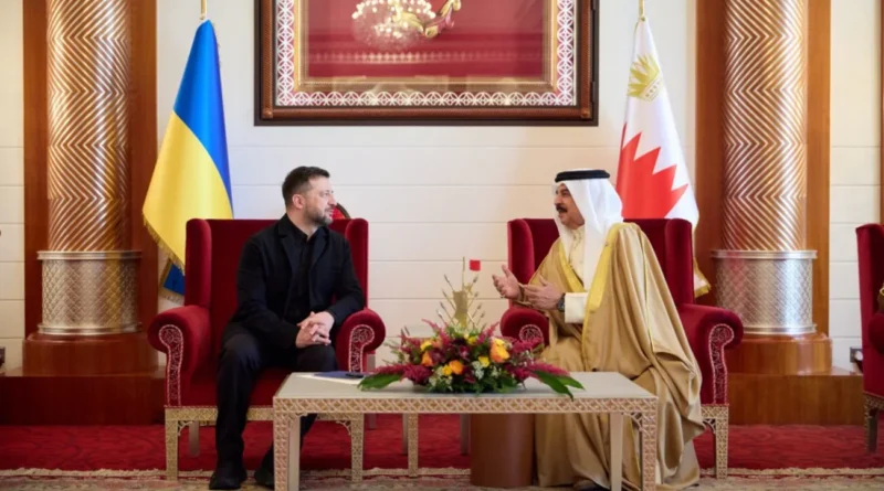 Зеленський зустрівся з королем Байхрейну - запропонував укласти масштабну дронову угоду