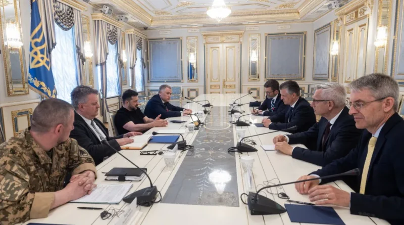 Зеленський обговорив з німецькою делегацією потенційні загрози для Європи з боку росії та Drone Deals