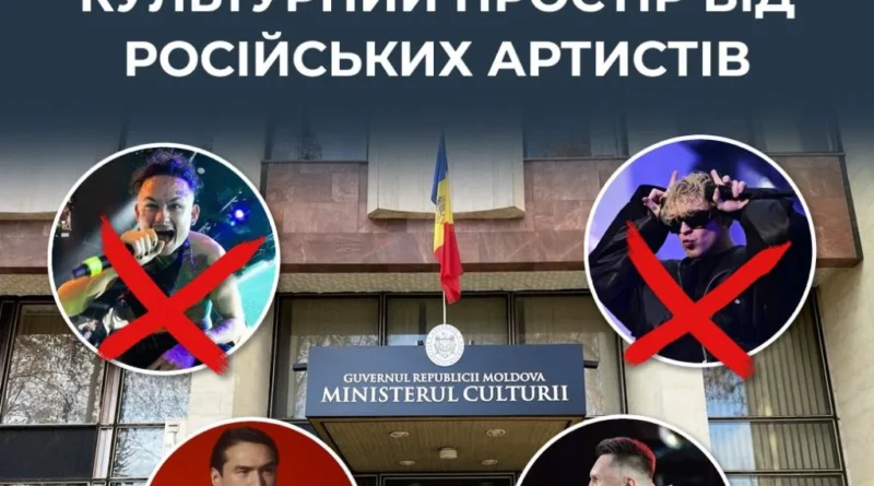 У Молдові не рекомендують проводити концерти низки російських артистів через ризики для нацбезпеки - ЦПД